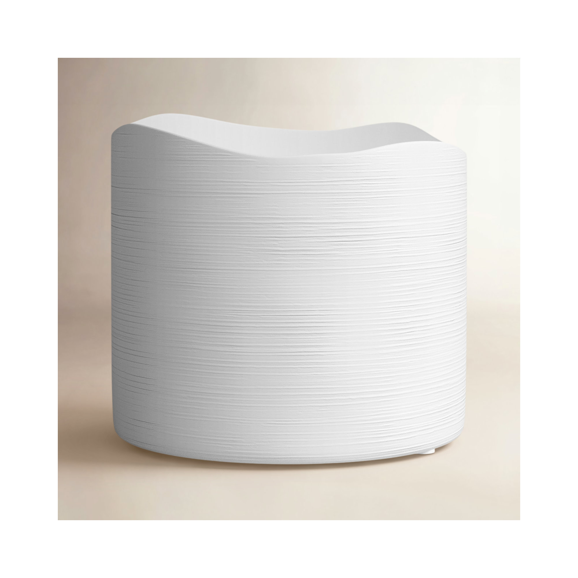Handmade Ceramic Pot Planter, 4" H x 4.7" W x 4.7" D