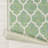 Trebol Moroccan Trellis Textured Weave Cream/Green Indoor/Outdoor Rug-864498587