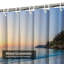 Rideau de douche Sunrise Marble Beach-1208246243
