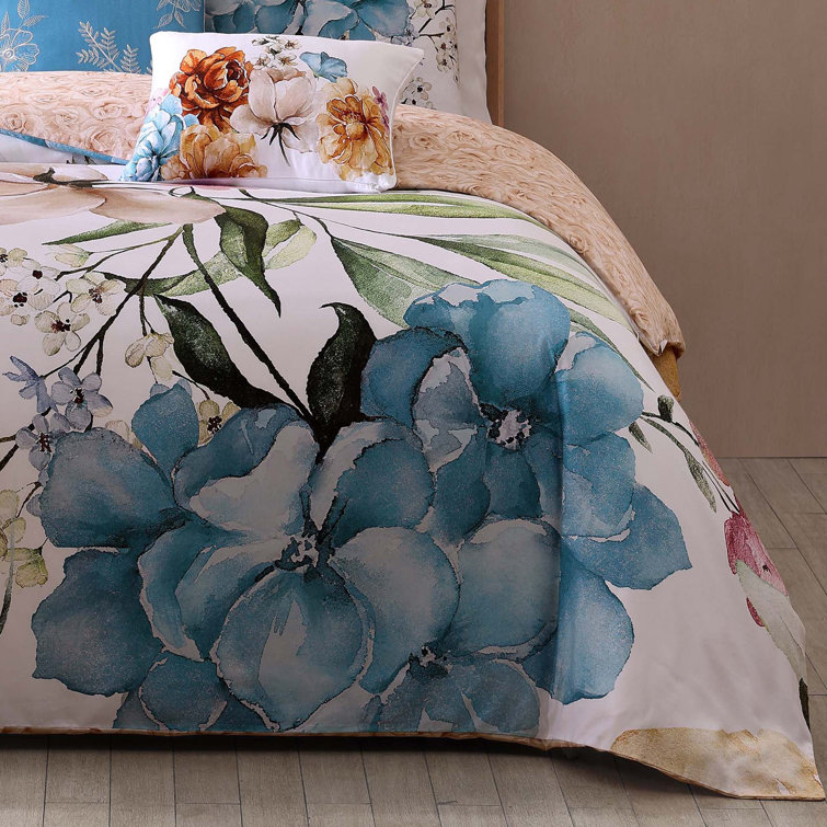 BeBeJan Maia 100% Cotton 5-Piece Reversible Comforter Set & Reviews