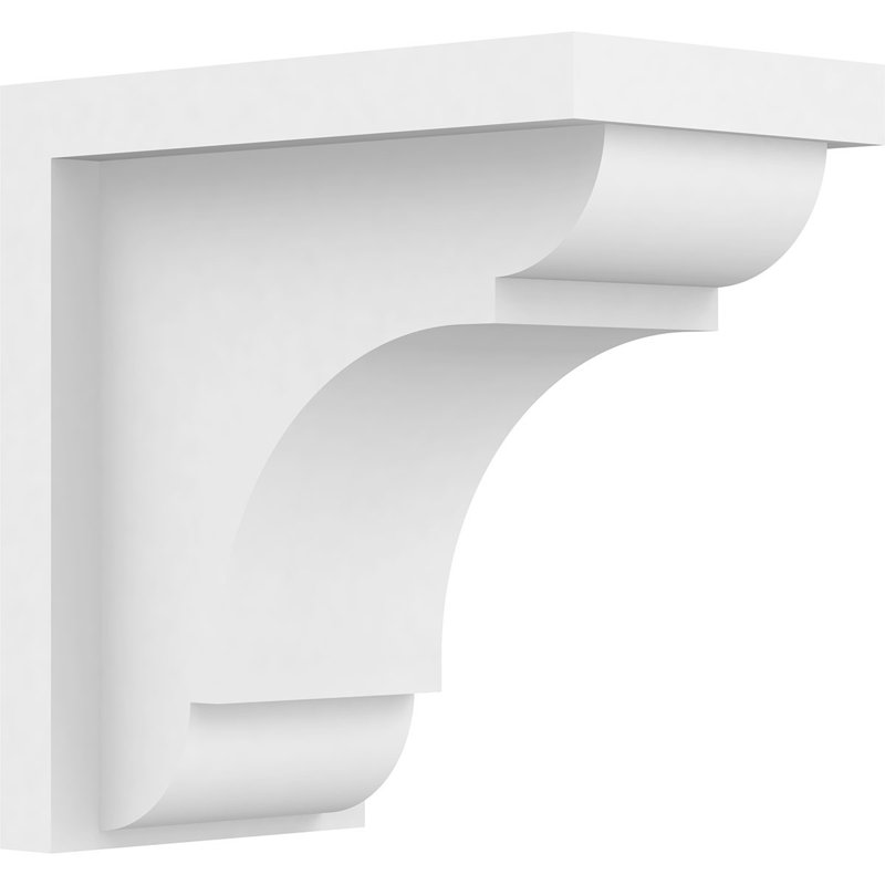 Support standard en uréthane Signature Bryant, brun clair apprêté, H 6 po x l 3,5 po x P 6 po