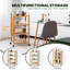 Acquanetta Solid Wood Kitchen Cart