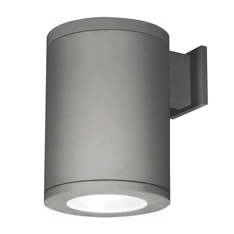 Tube Aluminum LED Wall Light, Graphite, 11.75" H x 8" W