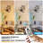 20'' Modern Ceiling Fan With Light With Remote Control, Crystal Ceiling Light With Fan, Timing & Dimmable