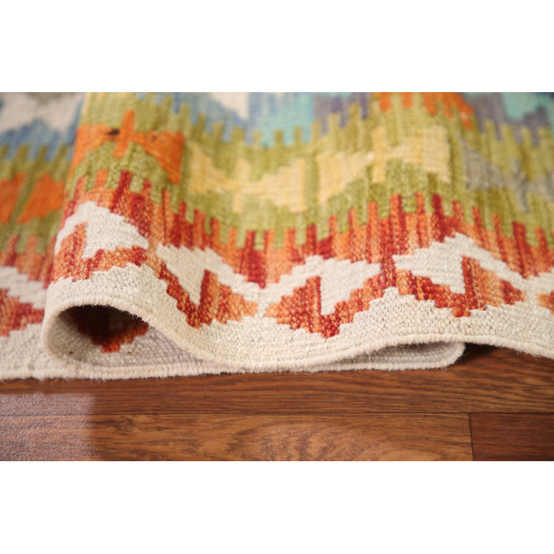 Tapis oriental en laine South Western Kilim 3 x 5