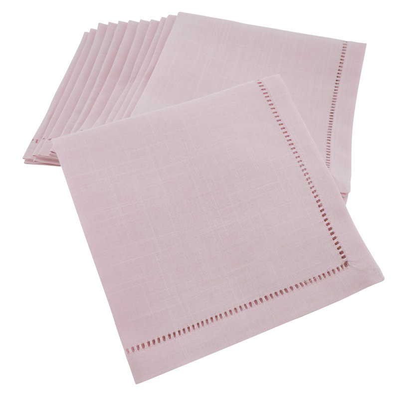Serviette de table Rowles, Blanc, L 20 po x l 20 po