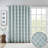 Blakesly Printed Ikat Blackout Single Curtain Panel-938439470-938439459