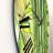 Bright Green Bamboo Stems - Transitional wall clock-60328600