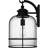 Abrum 1-Light Earth Black Outdoor Wall Lantern-600927751