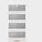 4-Tier Bookshelf with 3 Sliding Drawers and 1 Bottom Drawer