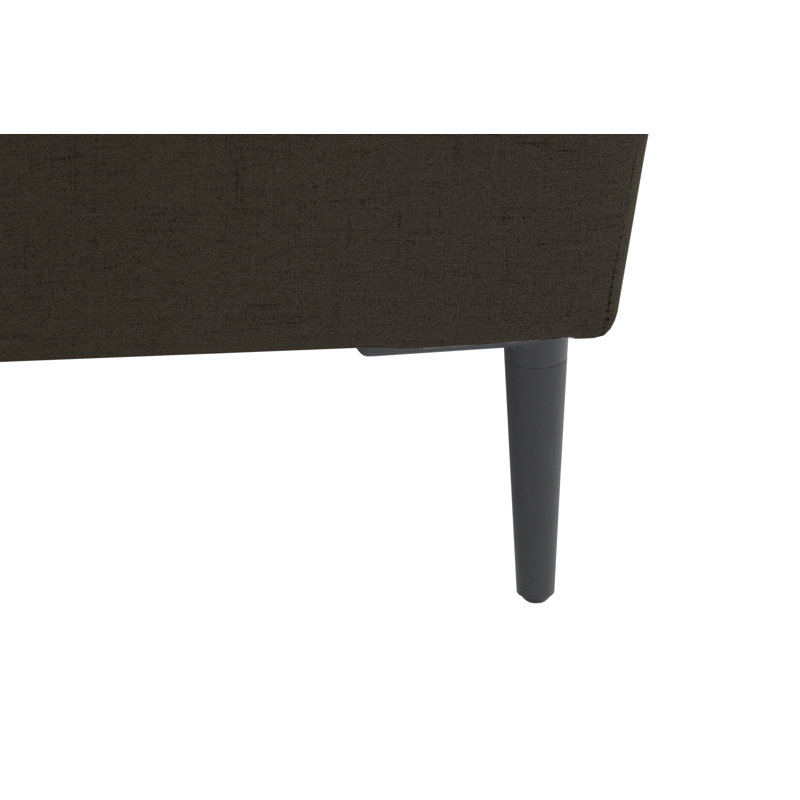 Jovany Velvet Armchair, Brown