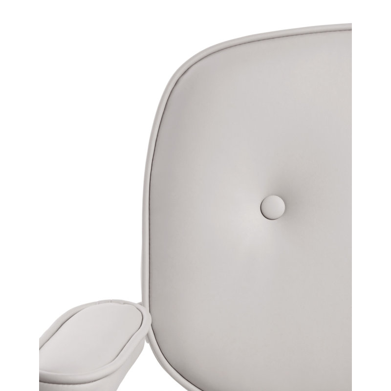 George Oliver Burrowes Office Chair, Grey, Grey