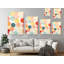 Reproduction de peinture de formes géométriques abstraites colorées, art mural moderne pour la maison et le bureau, reproduction de peinture-1062359477