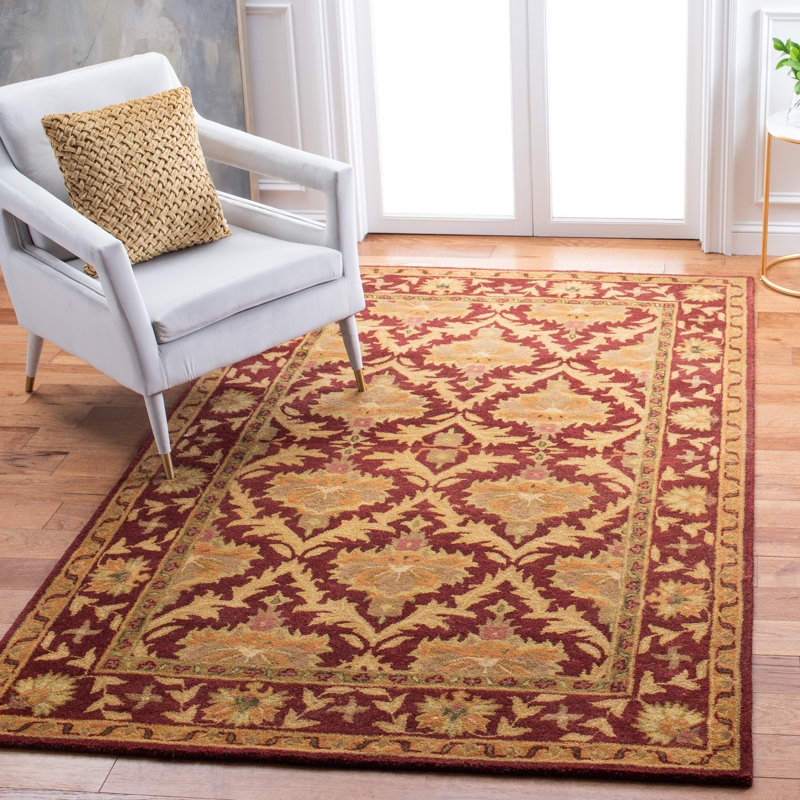 Tapis oriental en laine touffeté à la main Dunbar, Rectangle 9 pi 6 po x 13 pi 6 po