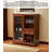 31.50" Brown Rectangular Solid Wood Wine Racks-1150451536