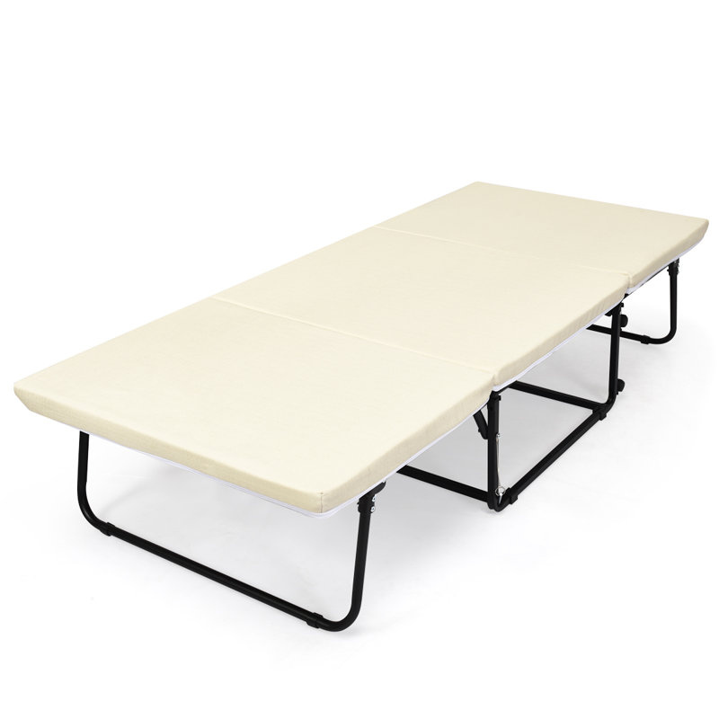 Arletha Twin 196cm Upholstered Futon And Mattress