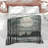 Full Moon Winter Landscape Comforter-125233295