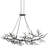 Rainforest 14 - Light Modern Linear Chandelier-60586043