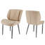 Upholstered Dining Chairs Set Of 2 Kitchen Counter Chairs Lounge Leisure Living Room Corner Chairs-1376751846