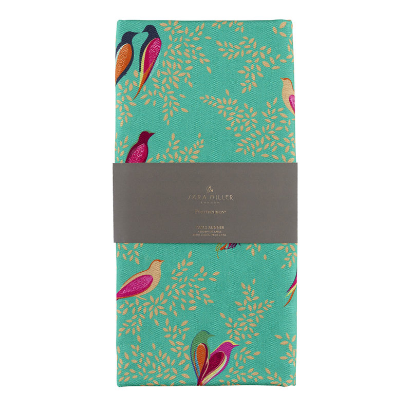 Sara Miller Chelsea Table Runner, Green