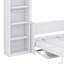 Lit escamotable avec bureau et bibliothèque Murphy-2044586049