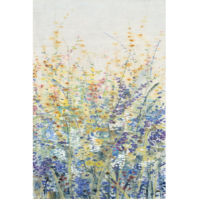 " Wildflower Panel I " by Timothy O' Toole Painting Print