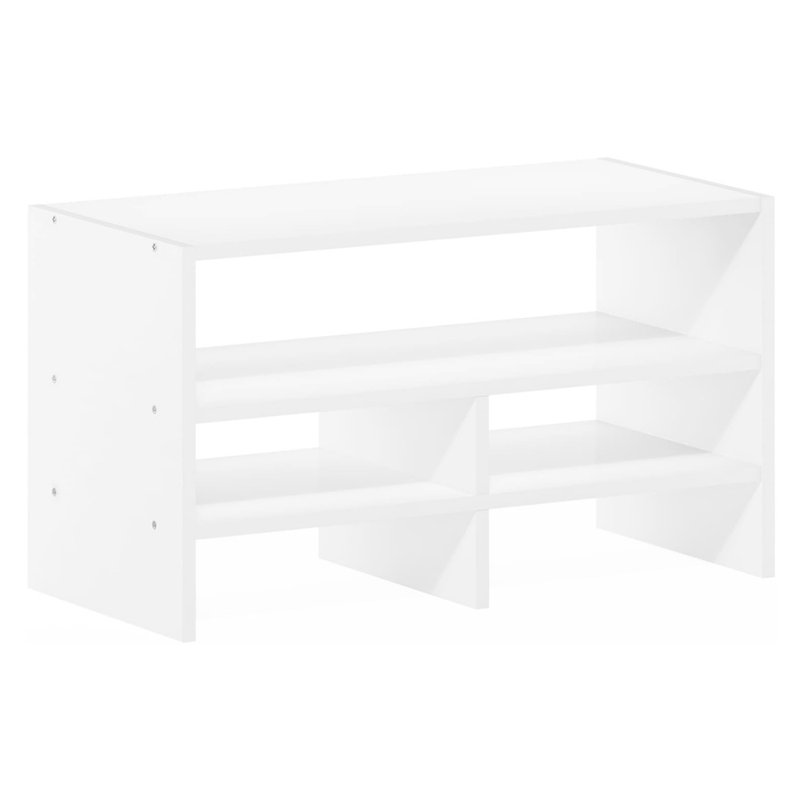 Desk Top Organizing Shelf Bookcase, White