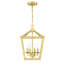 Dobson 4 - Light Lantern Pendant-1815147981
