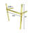 The Renovators Supply Inc. 1'' Brass Console Bathroom Sink