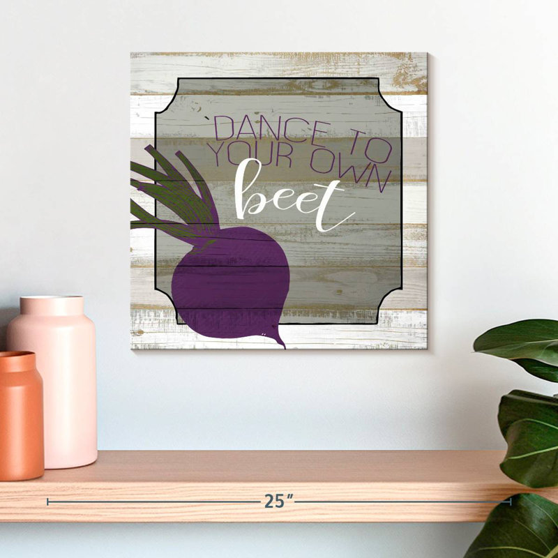 Ketti Dance To Your Own Beet, 16" H x 16" W