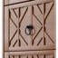 Table de bout avec 3 tiroirs, table de coin avec 2 tablettes ouvertes, table d'appoint haute pour chambre à coucher et coin-533261777