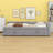 Upholstered L-Shaped Upholstered Daybed With Pop Up Trundle-1128092091