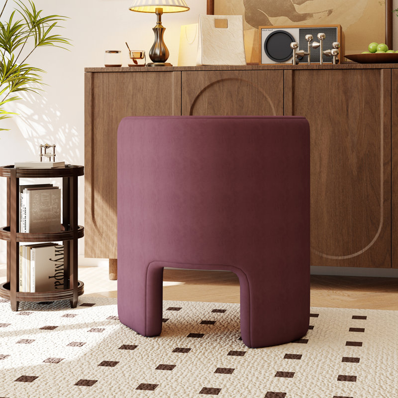 Fauteuil Beall, Mauve