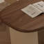 Bureau rectangulaire en bois manufacturé brun noisette + blanc-929068286-929068287