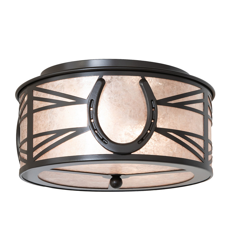 Rustic Lodge 2 - Light Flush Mount