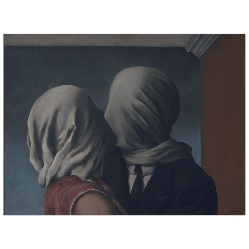 René Magritte - No Frame Print on Wood