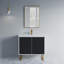 Meuble-lavabo simple l 36 po x P 18,1 po x H 32,2 po Fidelina-684501919