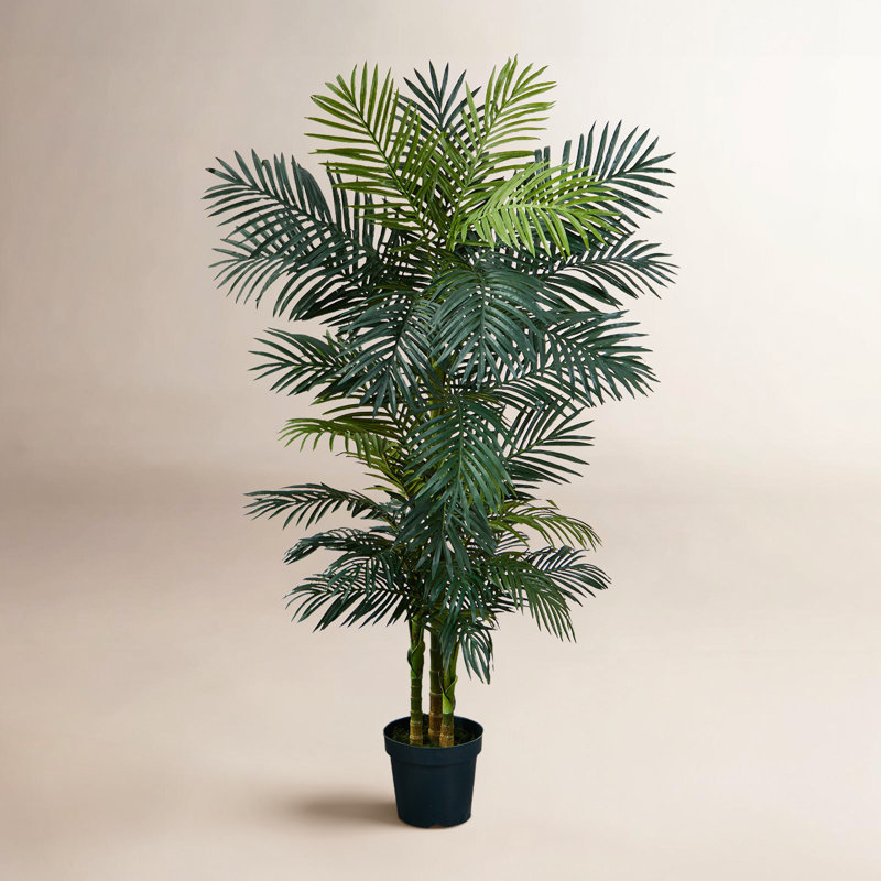 Palmier artificiel 78 po en pot