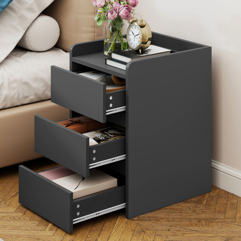 35cm W Bedside Table