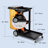 39'' H x 20'' W Utility Cart with Wheels