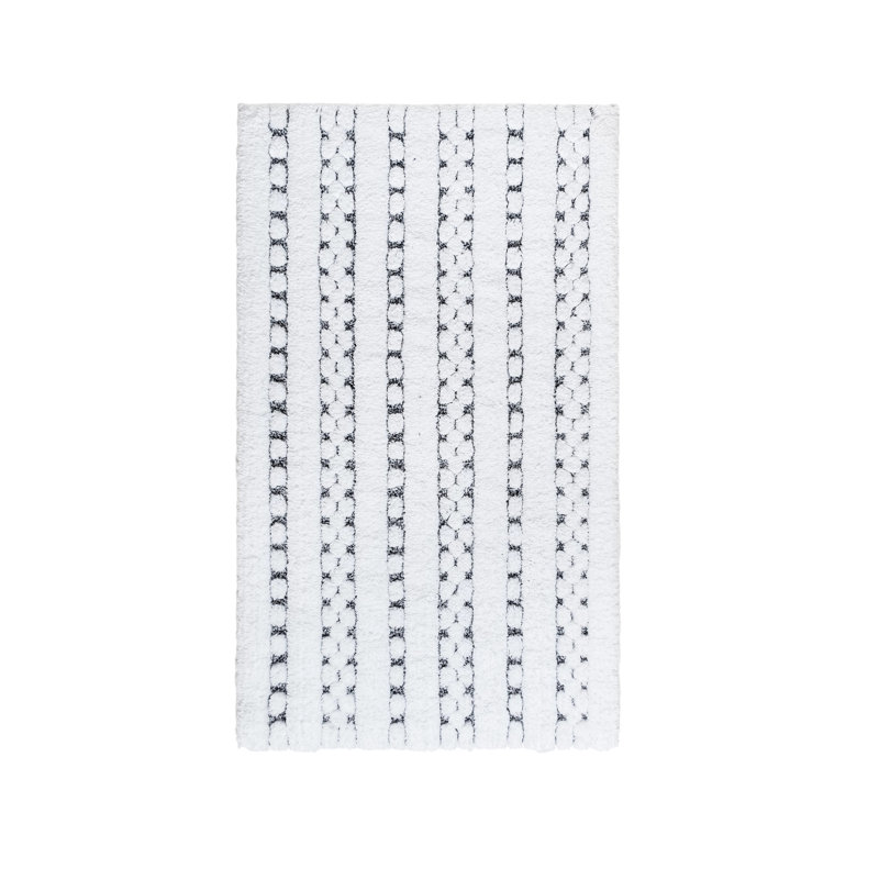 Georgia Striped Bath Rug, 24'' W x 39'' L