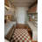 Little Chefs Rectangle Gingham Cotton Rug-114167924
