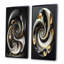 «Vitrail blanc liquide», 2 pièces sur toile-952373893-952373889