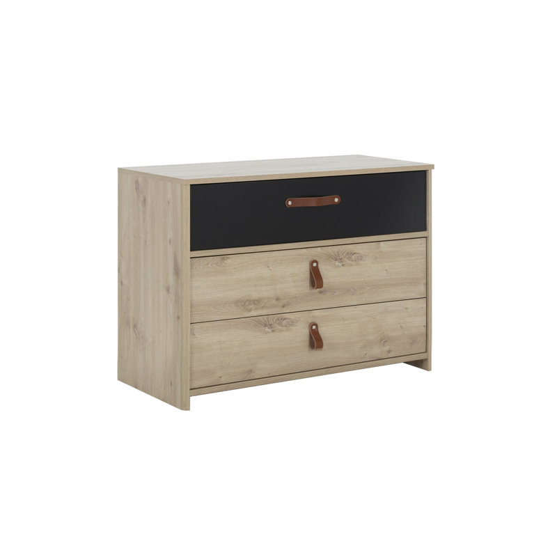 Rockwood 85cm W 3 - Drawer Chest of Drawers