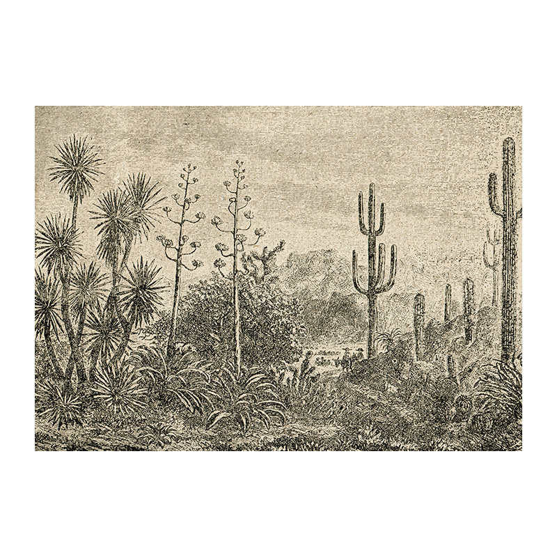 Herdon 2.5m x 2.5m Matte Mural, 152 x 104cm