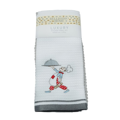 Cotton Embroidered Kitchen Towel