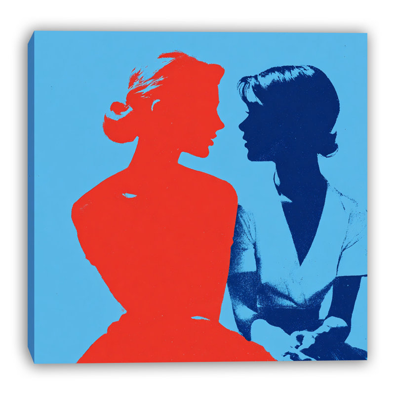 Art mural moderne sur toile tendue, H 30 po x l 30 po x P 1,5 po