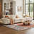 Colbey Oversized Corduroy Sectional Sofa-1266527526-1244192803