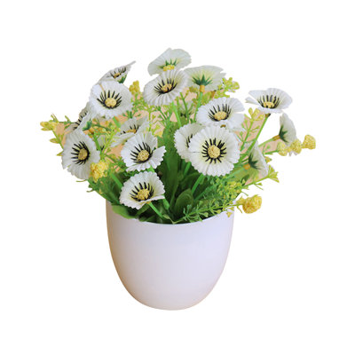 Fausse maman en pot artificielle en pot