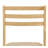 3-Piece Round Drop Leaf Dining Table Set